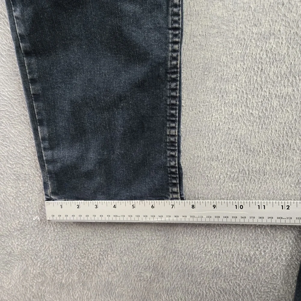 Levi's 514 Men Jeans 30X32 Dark Blue Denim Straight Button‎ 32